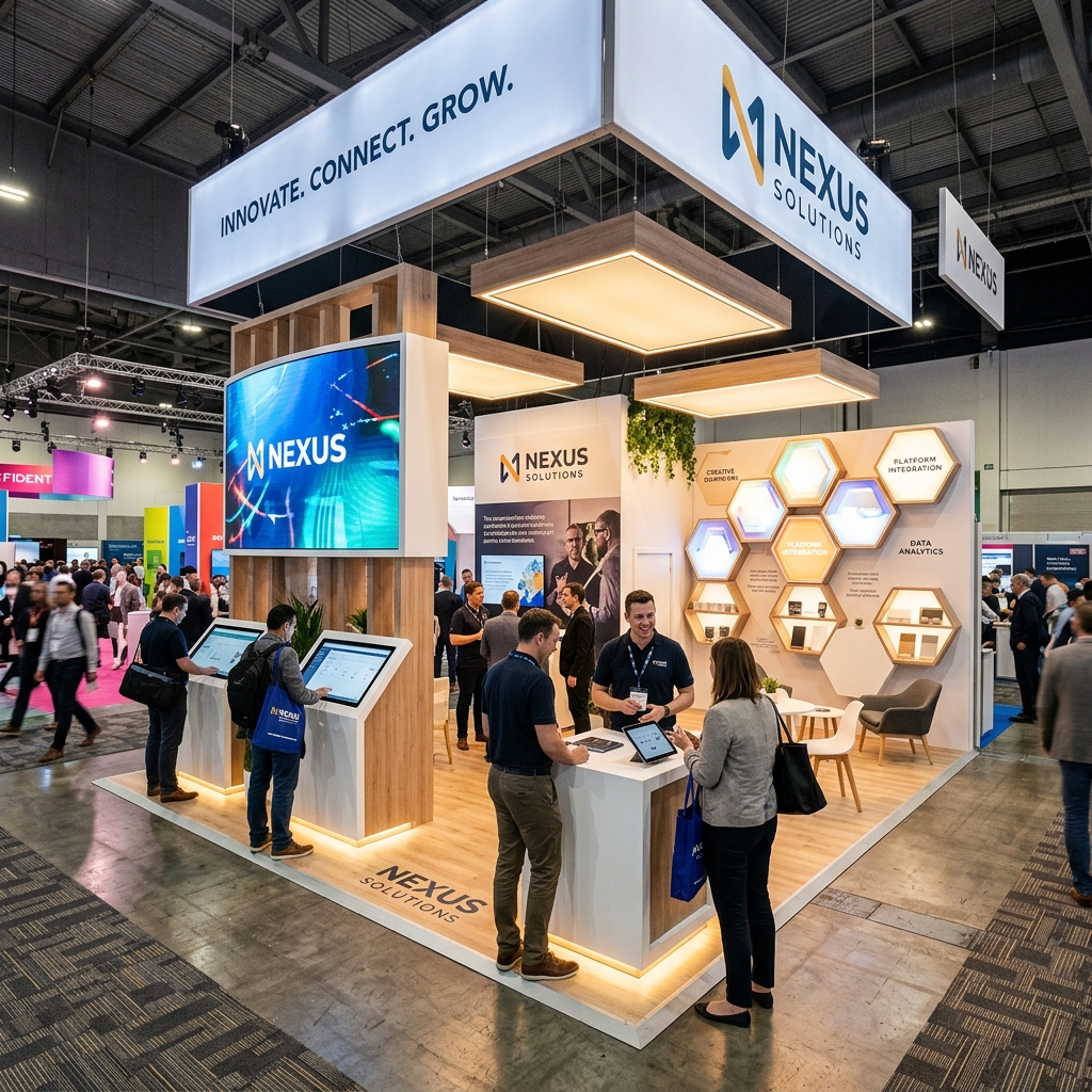 Custom Booth Design & Special Stand Construction Support